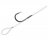Поводки Delphin Feeder Rig FLR Carbon LOOP - 6шт.