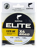 Леска плетёная Salmo Elite х4 BRAID Dark Gray 125/008