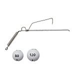 Готовые оснастки на сома MADCAT® GOLF BALL JIG SYSTEM ANTI SNAG / 80+120g