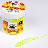 Слаги съедобные искусственные LJ Pro Series TIPSY WORM 2,3in (05.84см) 12шт. T75