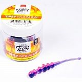 Слаги съедобные искусственные LJ Pro Series TIPSY WORM  2,8in (07.12)/8шт. T71