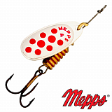 Блесна Mepps COMET DECOREE AG points rouge №4 8гр.