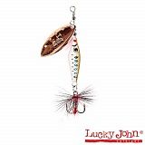 Блесна вращающаяся Lucky John TRIAN BLADE LONG 6.0г цв.006