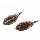 Hабор кормушек Flagman Flat feeder Large 2шт 50гр-60гр