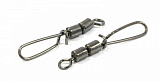 Вертлюг двойной с застежкой Owner 52459 Sinker Hook W Crane