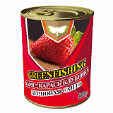 Зерновой микс GREENFISHING КАРП КАРАСЬ Клубника 0.9л