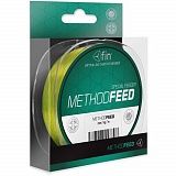 Леска моно Delphin METHOD FEED Line Fluo Yellow 0,25mm / 12,1lb / 300m