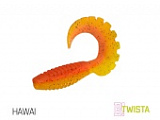 Твистер DELPHIN TWISTA UVs / 8cm / HAWAI - 5шт.