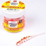 Слаги съедобные искусственные LJ Pro Series TIPSY WORM 2,3in (05.84см) 12шт. T73