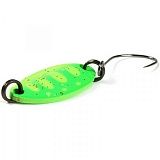 Блесна колеблющаяся JACKALL TIMON Nibble 1,5 гр lime yamame