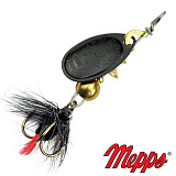 Блесна вращающаяся Mepps Aglia Mouche 0 #NR/NR 2.5gr Черный/Черный
