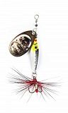 Блесна вращающаяся Lucky John TRIAN BLADE ROUND 6.0г цв.004