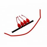 Коннектор для штекера FLAGMAN Dacron Connector красный XL 7х9мм