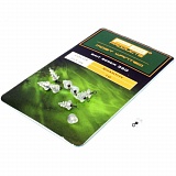 Крепление для плавающих насадок PB Products Pop-Up Bait Screw 360 / Clear / 10шт..