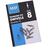 Вертлюг MAP Diamond Eye Swivel / 10шт.