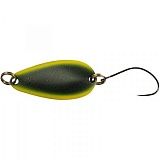 Блесна колеблющаяся JACKALL TIMON Tearo 3,1 гр.black & yellow