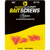 Крепление для плавающей насадки Avid Carp Bait Screws Clear 25шт.