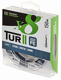 Шнур плетёный Feeder Concept Tur II х8 BRAID Dark Grey 150/014