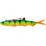 Силиконовая приманка MADCAT® PELAGIC CAT LURE / FIRETIGER UV - 21cm / 75g