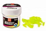 Насадки искусственные съедобные LJ Pro Series MAGGOT GREEN опарыш 12мм 30шт.