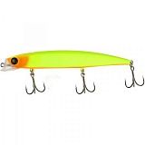 Воблер JACKALL Rada Minnow 114S chartreuse & orange head