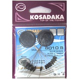 Силиконовый стопор ОЛИВКА (2 х 9шт.) Kosadaka 6010-S+L Силиконовый стопор ОЛИВКА (2 х 9шт.) Kosadaka 6010-S+L