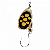 Блесна вращающаяся DAM SINGLE HOOK SPINNER - Blacky №3 / 6g