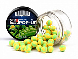 Бойлы POP-UP GBS Peas Горох (желтый/зеленый) 8мм 45гр