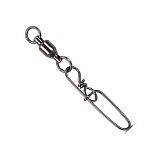 Вертлюг с подшипником и карабином UNI CAT Camou High Protector Swivel - 72mm / 100kg - 3шт.