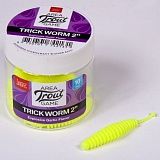 Слаги съедобные искусственные LJ Pro Series TRICK WORM 2,0in 5см 10шт. (чеснок) S88