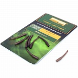 Трубка для крючка PB Products X-Stiff Aligners Straight / 8шт. Silt