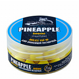 Бойлы насадочные плавающие Sonik Baits PINEAPPLE Fluo Pop-ups 10 мм 50мл (Ананас)