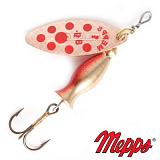 Блесна Mepps AGLIA LONG HEAVY CU/OR Rouge (медь/золото/красные пятна) №1 8гр.