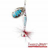 Блесна вращающаяся Lucky John TRIAN BLADE ROUND 9гр цв.003
