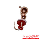 Мормышка вольфрамовая Lucky John МУРАВЕЙ с петел. пайет. и бисер. 030