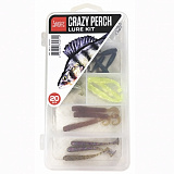 Набор приманок на окуня Lucky John CRAZY PERCH SET Набор приманок на окуня Lucky John CRAZY PERCH SET