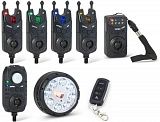 Комплект сигнализаторов с пейджером, датчиком и лампой ANACONDA VIPEX RS Pro Set 4+1+1+1 (R, G, B, Y)
