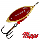 Блесна Mepps AGLIA LONGUE REDBO OR золото №5 29гр