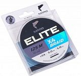 Леска плетёная Salmo Elite х4 BRAID Dark Gray 125/020