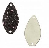 Блесна колеблющаяся HERAKLES SPIKE 1,0gr Black Glow