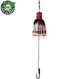 Блесна вертикальная MADCAT® A-STATIC ADJUSTABLE CLONK TEASER Jig Hook - 150g - RED