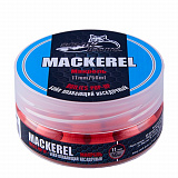 Бойлы насадочные плавающие Sonik Baits MACKEREL Fluo Pop-ups 10 мм 50мл (Макрель)