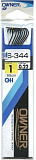 Крючки с поводком  Owner S-344 (56913) Black