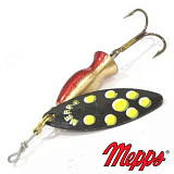 Блесна Mepps AGLIA LONG HEAVY NR/Jaune Черный/Желтый №1 8гр.