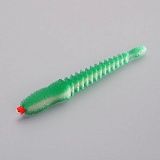 Приманка поролоновая 3D Ex WORM WGn 12см под офсетный крючок № 1/0, 2/0, 3/0