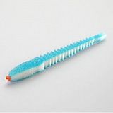 Приманка поролоновая 3D Ex WORM WBlue 14см под офсетный крючок № 3/0, 4/0, 5/0