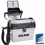 Ящик рыболовный зимний Salmo 2-х ярусный (из 2-х частей) пластиковый 38x24,5x29