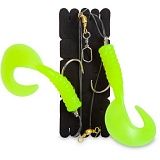 Оснастка морская AQUANTIC® Double Twisterrig XL - №4/0 / 0.80mm / 115cm - CH