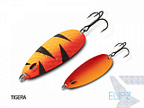 Блесна колеблющаяся DELPHIN ELIPZ FullSCALE Hook №2 / 7.5cm / 12g - TIGERA