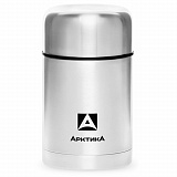 Термос "Арктика" с супер-широким горлом для супа и еды 301-1000, 1 л